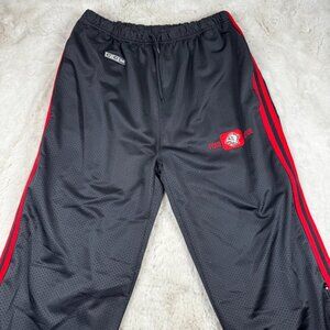 Vintage CCM Buffalo Sabres Team Issue Goathead Net Track Pants Men Medium Black